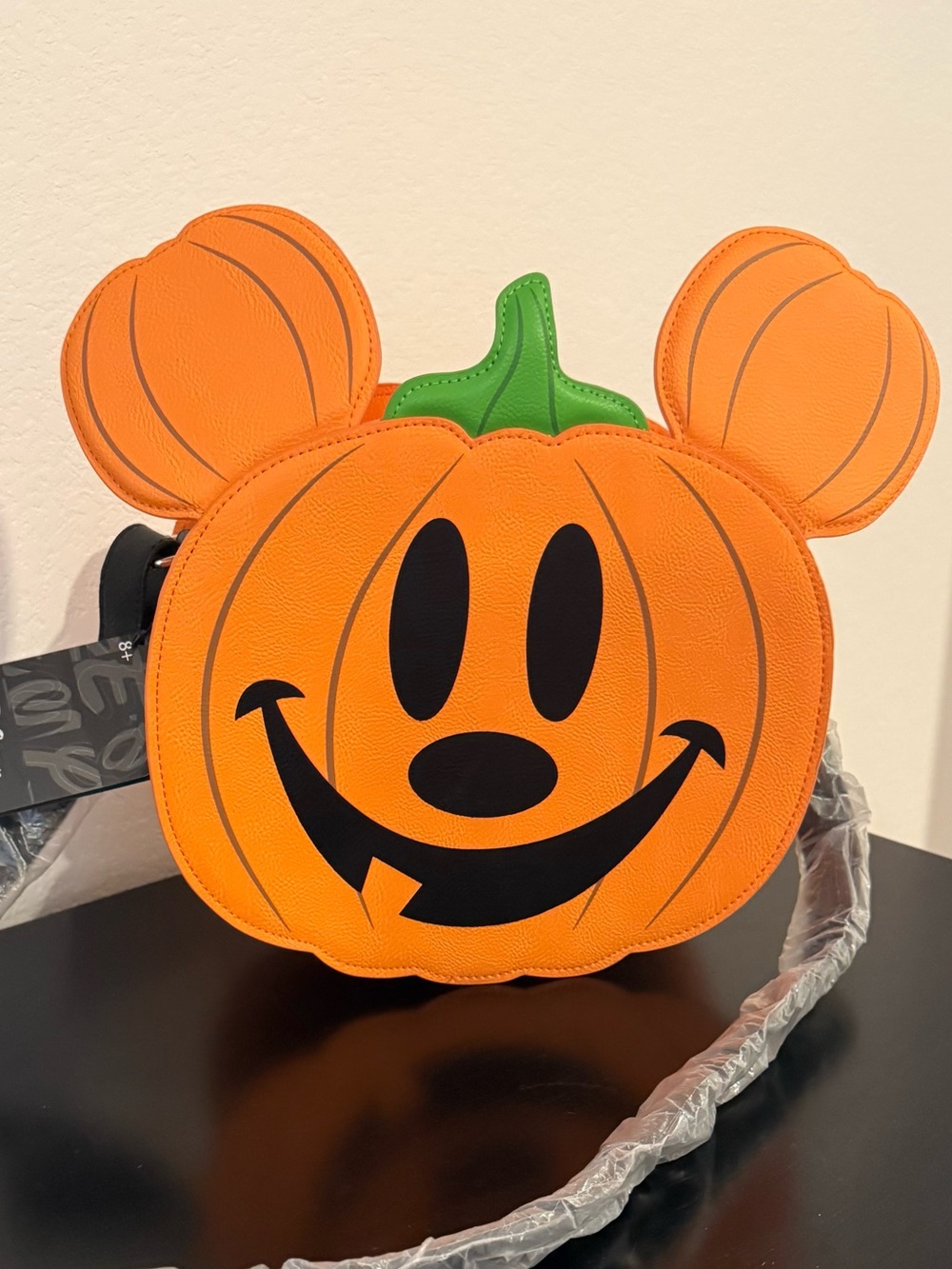NWT Loungefly Mickey Pumpkin Head Purse Large (Disney)